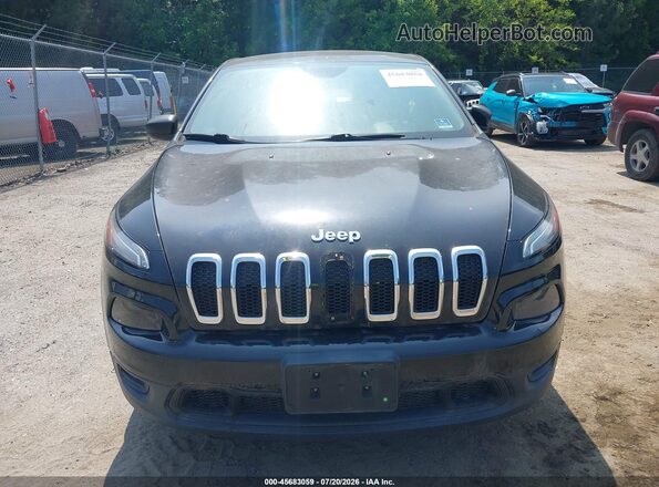 1C4PJLAB2GW179355 2016 JEEP CHEROKEE Черный Вид щитка приборов