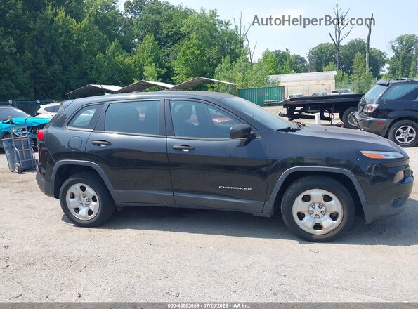 1C4PJLAB2GW179355 2016 JEEP CHEROKEE Черный Вид задней части салона