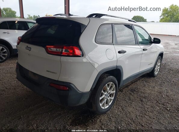 1C4PJLAB2GW189674 2016 JEEP CHEROKEE White Tył prawy