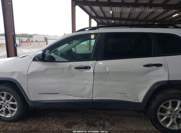 1C4PJLAB2GW189674 2016 JEEP CHEROKEE White Widok z przodu
