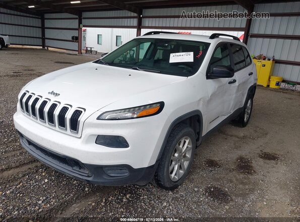 1C4PJLAB2GW189674 2016 JEEP CHEROKEE White Przód lewy