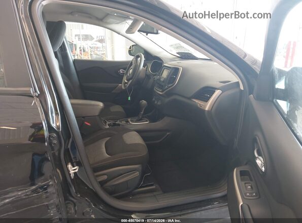 1C4PJLAB2HD231175 2017 JEEP CHEROKEE Black Սալոնի դիմացի տեսք