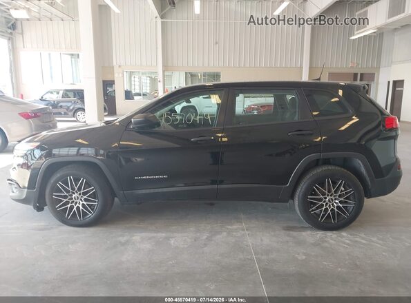 1C4PJLAB2HD231175 2017 JEEP CHEROKEE Black Սալոնի 360 աստիճան տեսք