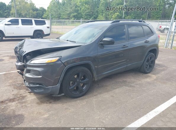 1C4PJLAB2HW559264 2017 JEEP CHEROKEE Серый Передняя левая четверть