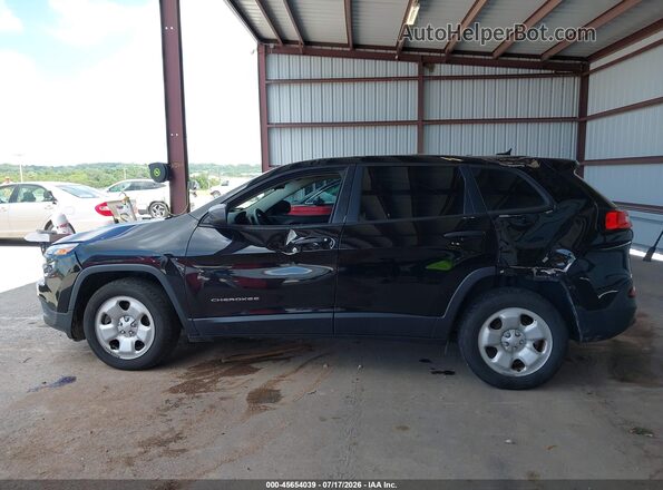 1C4PJLAB2HW585749 2017 JEEP CHEROKEE Black 