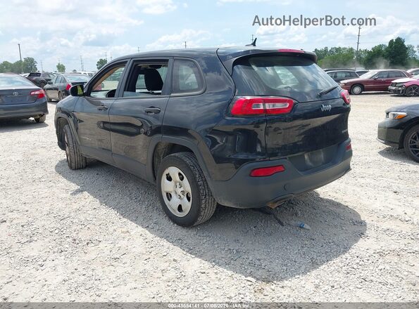 1C4PJLAB4GW136782 2016 JEEP CHEROKEE Black Trasero izquierdo