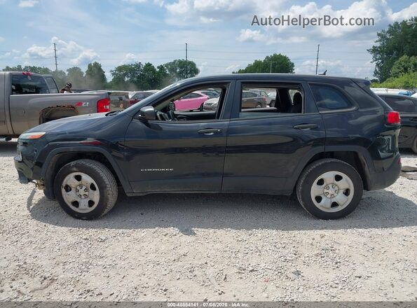 1C4PJLAB4GW136782 2016 JEEP CHEROKEE Black 