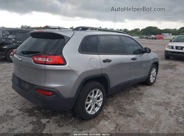 1C4PJLAB4GW307904 2016 JEEP CHEROKEE Gray Tył prawy