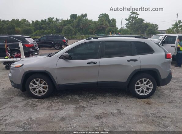 1C4PJLAB4GW307904 2016 JEEP CHEROKEE Gray Widok wnętrza 360 stopni