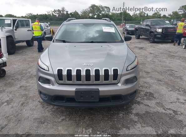 1C4PJLAB4GW307904 2016 JEEP CHEROKEE Gray Widok zestawu wskaźników