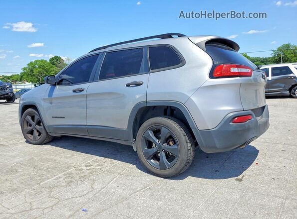 1C4PJLAB4GW319468 2016 JEEP CHEROKEE Silver Trasero izquierdo