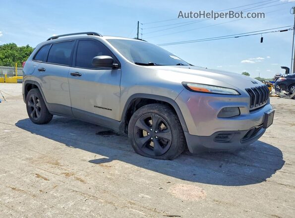 1C4PJLAB4GW319468 2016 JEEP CHEROKEE Silver Delantero derecho