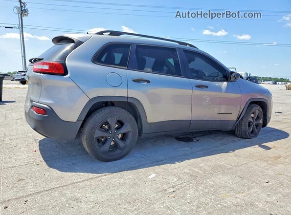 1C4PJLAB4GW319468 2016 JEEP CHEROKEE Silver Trasero derecho