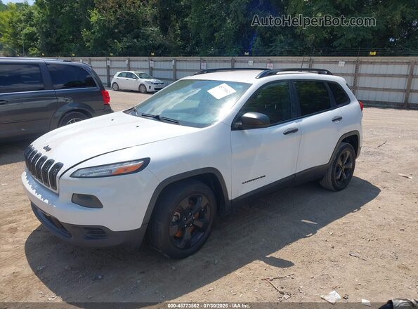 1C4PJLAB4HW641934 2017 JEEP CHEROKEE White Front left