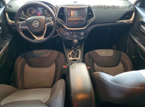 1C4PJLAB5GW325327 2016 JEEP CHEROKEE Gray Առջևի վահանակի տեսք