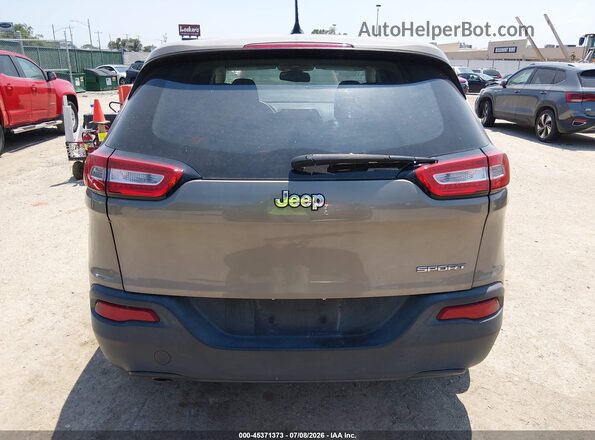 1C4PJLAB5HW559209 2017 JEEP CHEROKEE Бежевый 