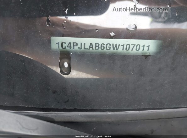 1C4PJLAB6GW107011 2016 JEEP CHEROKEE White Vista del compartimento del motor