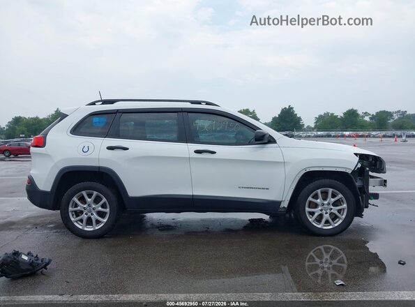 1C4PJLAB6GW107011 2016 JEEP CHEROKEE White Vista interior de 360 grados