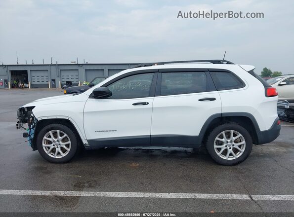 1C4PJLAB6GW107011 2016 JEEP CHEROKEE White 