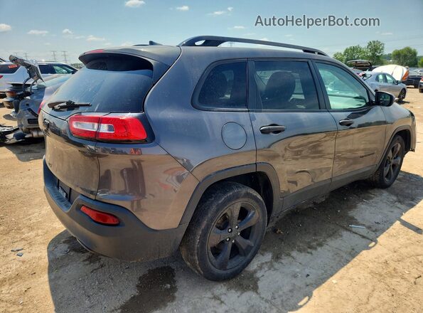 1C4PJLAB6HW508057 2017 JEEP CHEROKEE Gray Trasero derecho