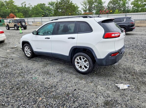 1C4PJLAB7GW362394 2016 JEEP CHEROKEE White Trasero izquierdo