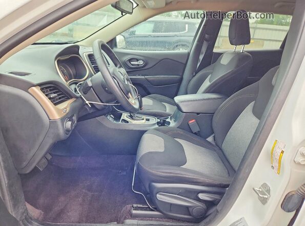 1C4PJLAB7GW362394 2016 JEEP CHEROKEE White Vista interior delantera