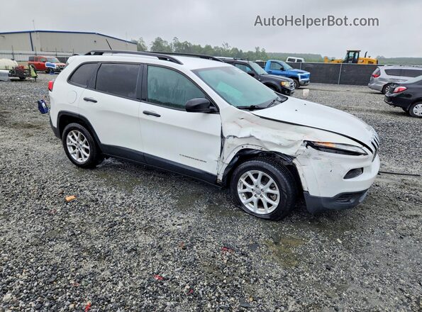 1C4PJLAB7GW362394 2016 JEEP CHEROKEE White Delantero derecho