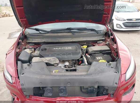 1C4PJLAB7HW577890 2017 JEEP CHEROKEE Red Vista trasera