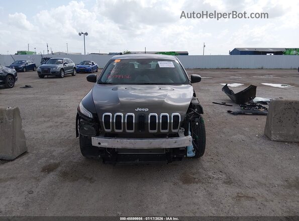 1C4PJLAB8GW183992 2016 JEEP CHEROKEE Gray Vista interior trasera