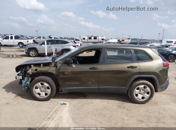 1C4PJLAB8GW183992 2016 JEEP CHEROKEE Gray 