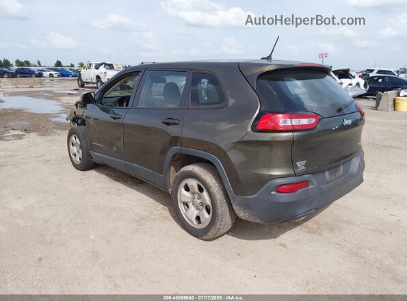 1C4PJLAB8GW183992 2016 JEEP CHEROKEE Gray Trasero izquierdo