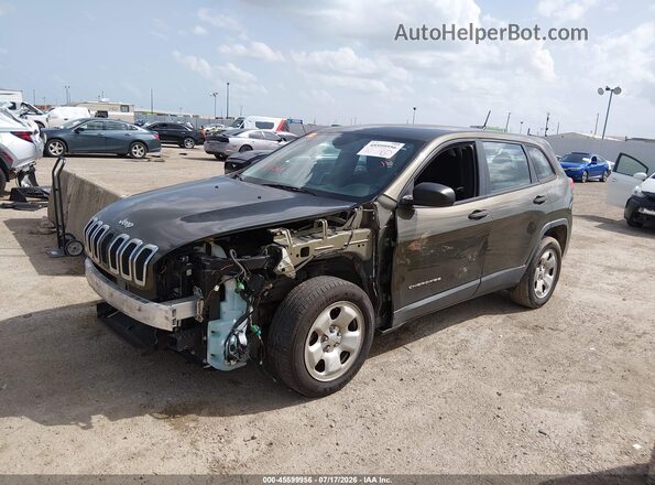 1C4PJLAB8GW183992 2016 JEEP CHEROKEE Gray 