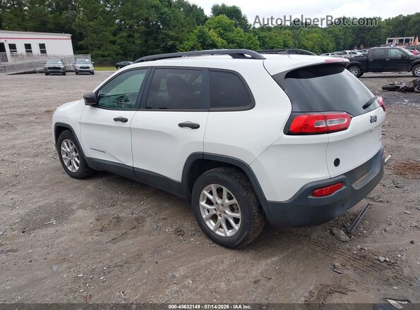 1C4PJLAB8GW238196 2016 JEEP CHEROKEE White Tył lewy