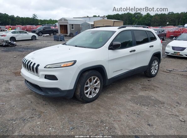 1C4PJLAB8GW238196 2016 JEEP CHEROKEE White Przód lewy