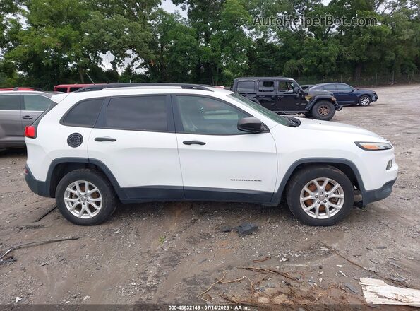 1C4PJLAB8GW238196 2016 JEEP CHEROKEE White Widok wnętrza z tyłu