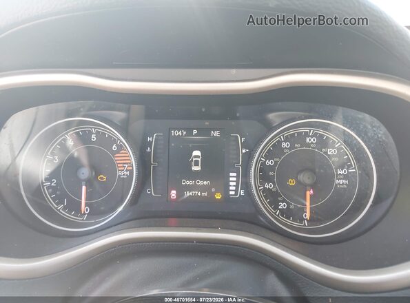 1C4PJLAB8HW508710 2017 JEEP CHEROKEE Black Widok tylnych siedzeń