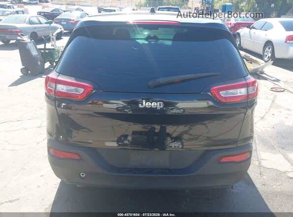 1C4PJLAB8HW508710 2017 JEEP CHEROKEE Black 