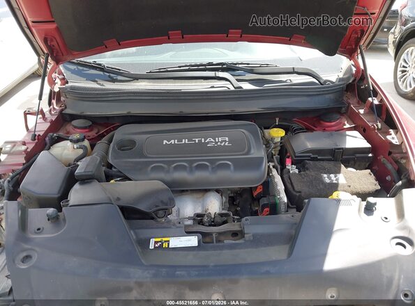 1C4PJLAB8HW559236 2017 JEEP CHEROKEE Red Rear view