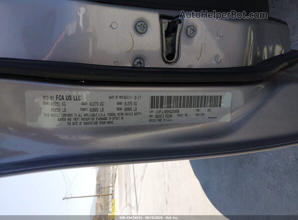 1C4PJLAB9HD225096 2017 JEEP CHEROKEE Silver Вид підкапотного простору