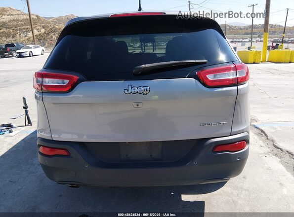 1C4PJLAB9HD225096 2017 JEEP CHEROKEE Silver 
