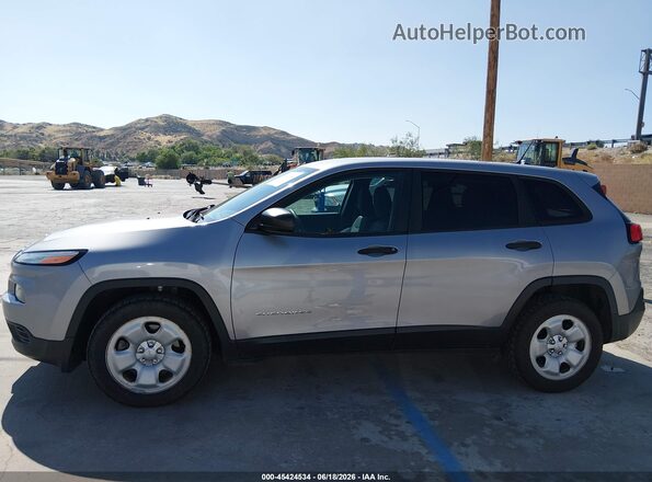 1C4PJLAB9HD225096 2017 JEEP CHEROKEE Silver Панорамний вид салону 360°