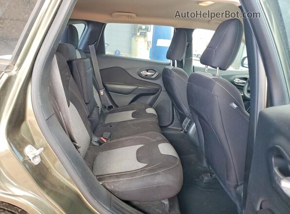 1C4PJLABXGW158866 2016 JEEP CHEROKEE Green Սալոնի հետևի տեսք