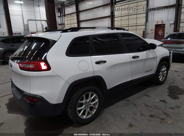 1C4PJLABXGW189969 2016 JEEP CHEROKEE White Trasero derecho