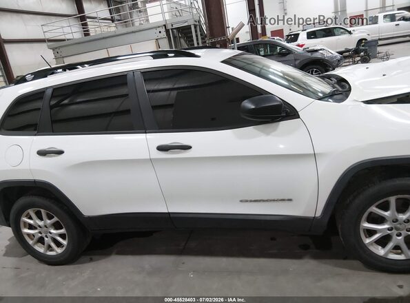 1C4PJLABXGW189969 2016 JEEP CHEROKEE White Vista interior trasera