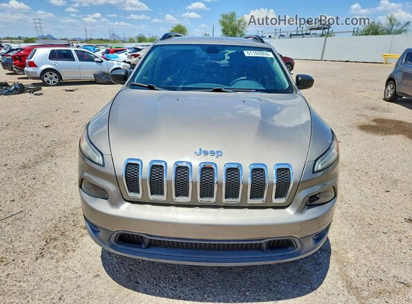 1C4PJLABXGW362616 2016 JEEP CHEROKEE Tan წინა ხედი