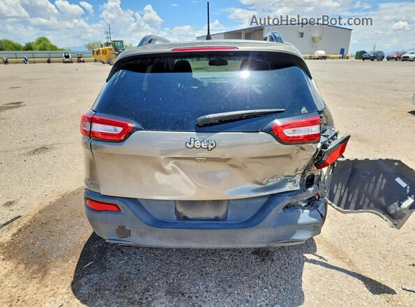 1C4PJLABXGW362616 2016 JEEP CHEROKEE Tan უკანა ხედი