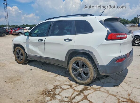 1C4PJLABXHW592495 2017 JEEP CHEROKEE White Trasero izquierdo