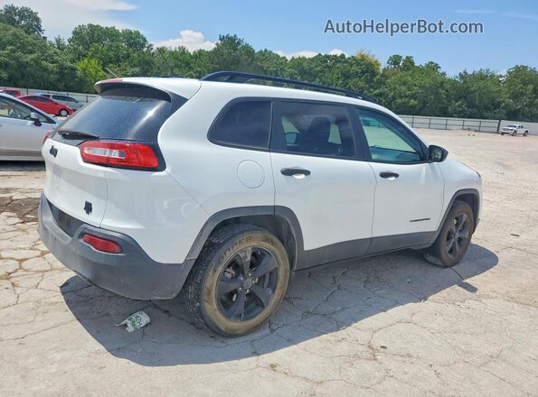 1C4PJLABXHW592495 2017 JEEP CHEROKEE White Trasero derecho
