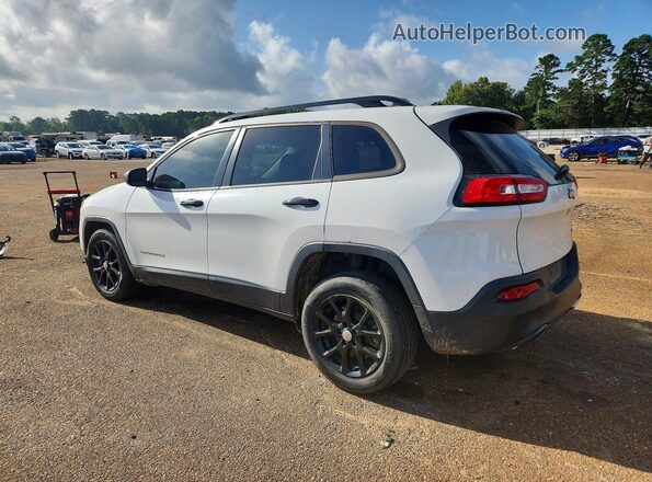 1C4PJLAS0GW330578 2016 JEEP CHEROKEE White Задня ліва чверть