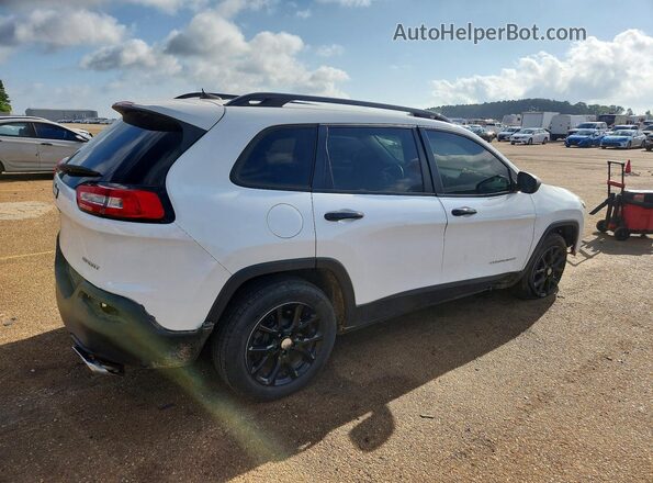 1C4PJLAS0GW330578 2016 JEEP CHEROKEE White Задня права чверть